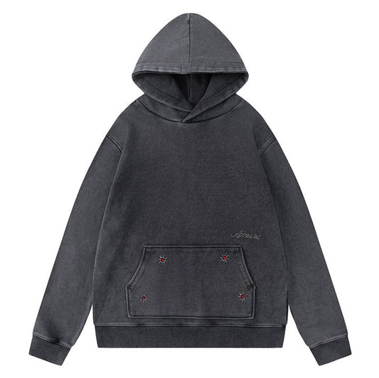 AMIRI Studded Cotton Hoodie