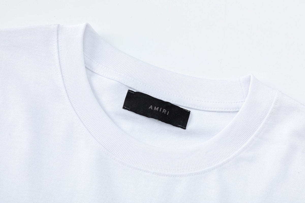 AMIRI Drop Shoulder Crewneck T-Shirts