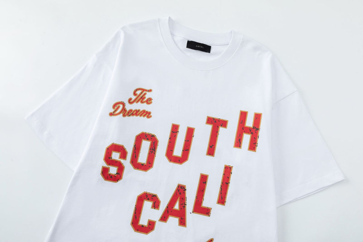 AMIRI Drop Shoulder Crewneck T-Shirts