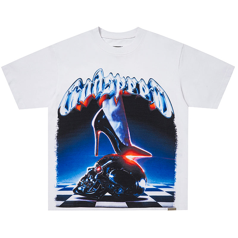 Godspeed Graphic-Print Boxy-Fit T-Shirt