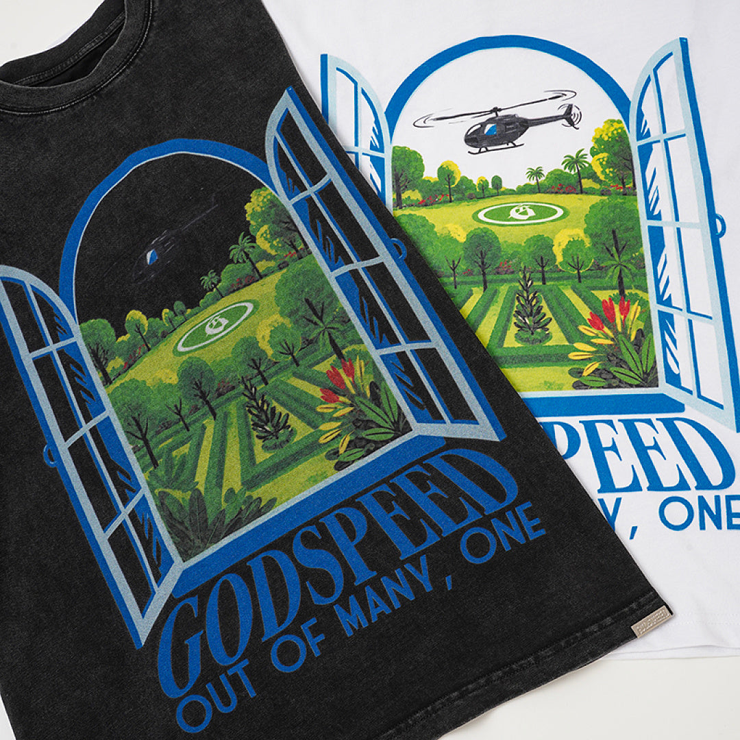 Godspeed  Graphic-Print T-Shirts