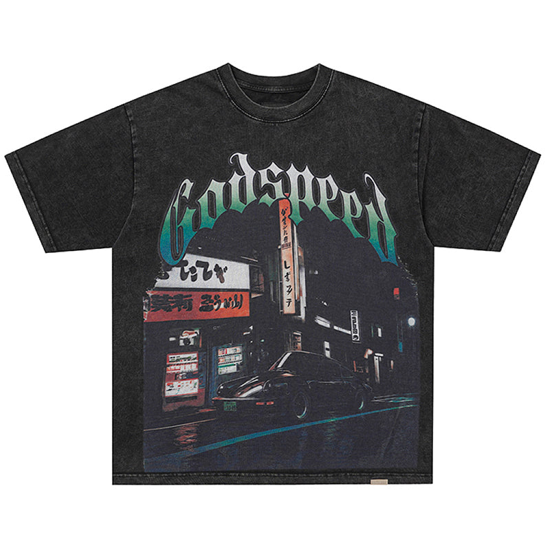 Godspeed Pit Stop Tokyo T-Shirts