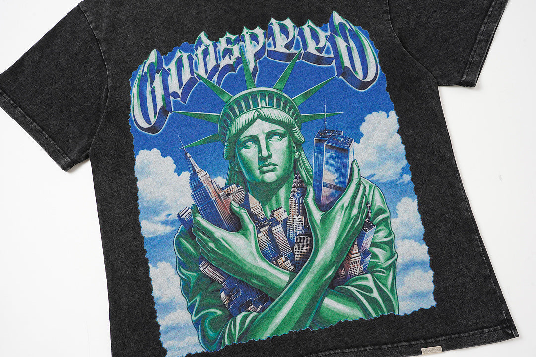 Godspeed Sphinx Guardian Graphic-Print T-Shirts