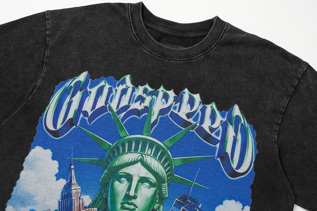 Godspeed Sphinx Guardian Graphic-Print T-Shirts