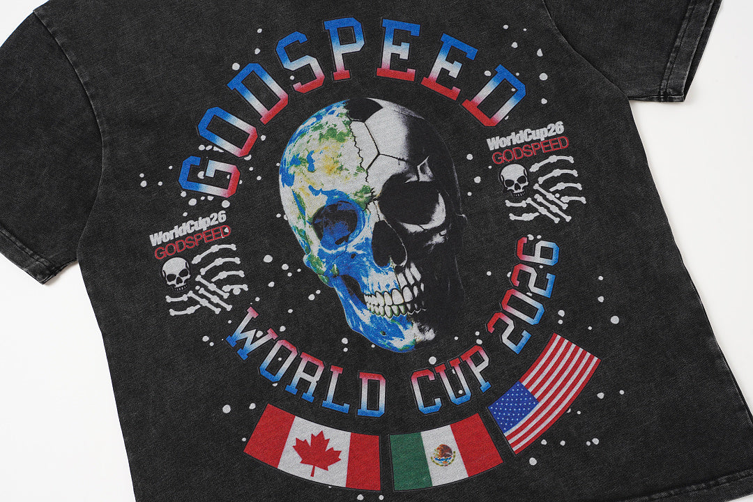 Godspeed Planet Futbol T-Shirts