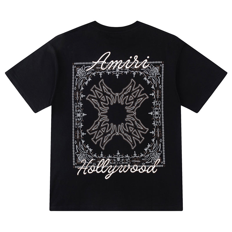 AMIRI Logo-Print Cotton T-Shirt