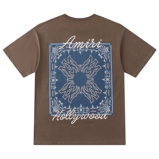 AMIRI Logo-Print Cotton T-Shirt