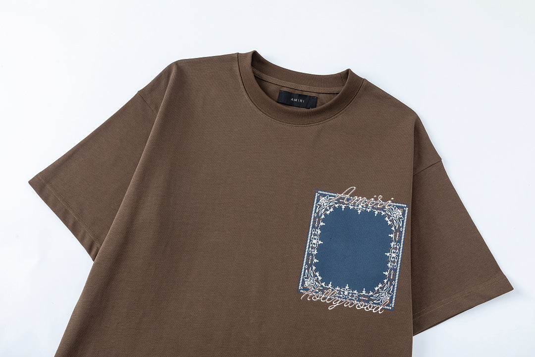 AMIRI Logo-Print Cotton T-Shirt