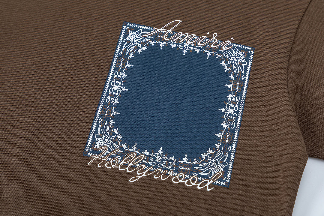 AMIRI Logo-Print Cotton T-Shirt