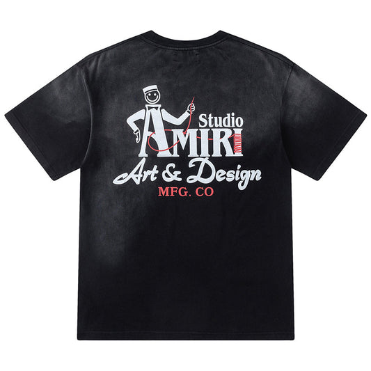 AMIRI Cotton Jersey Studio T-Shirt