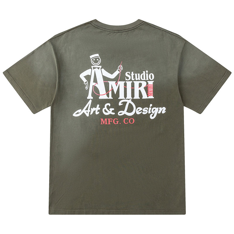 AMIRI Cotton Jersey Studio T-Shirt