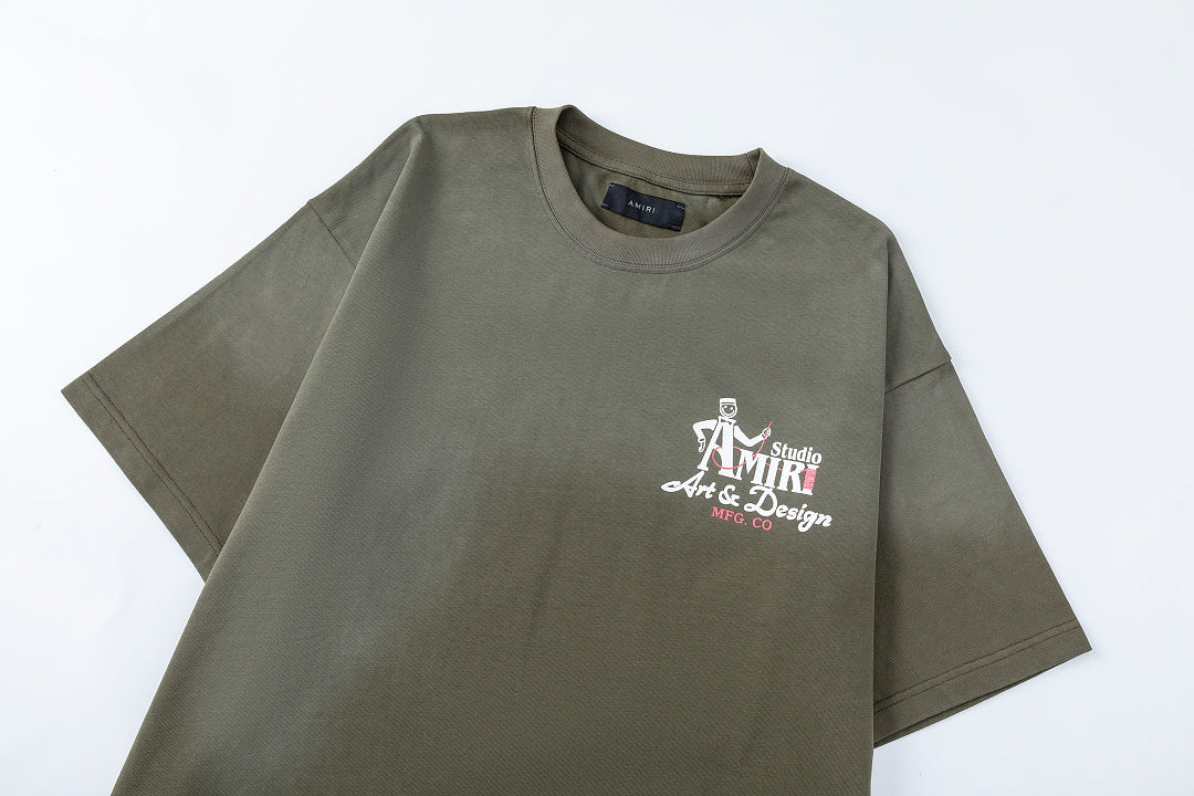 AMIRI Cotton Jersey Studio T-Shirt