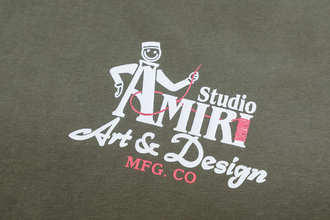 AMIRI Cotton Jersey Studio T-Shirt