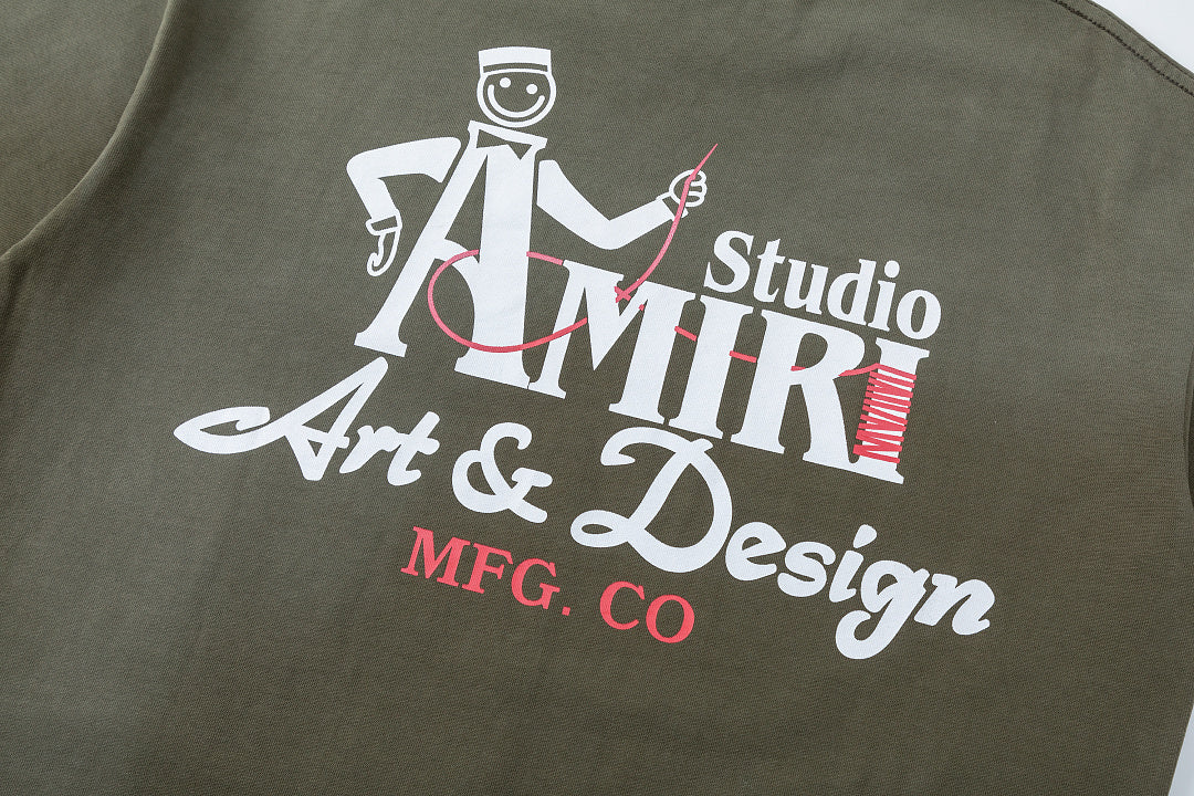 AMIRI Cotton Jersey Studio T-Shirt