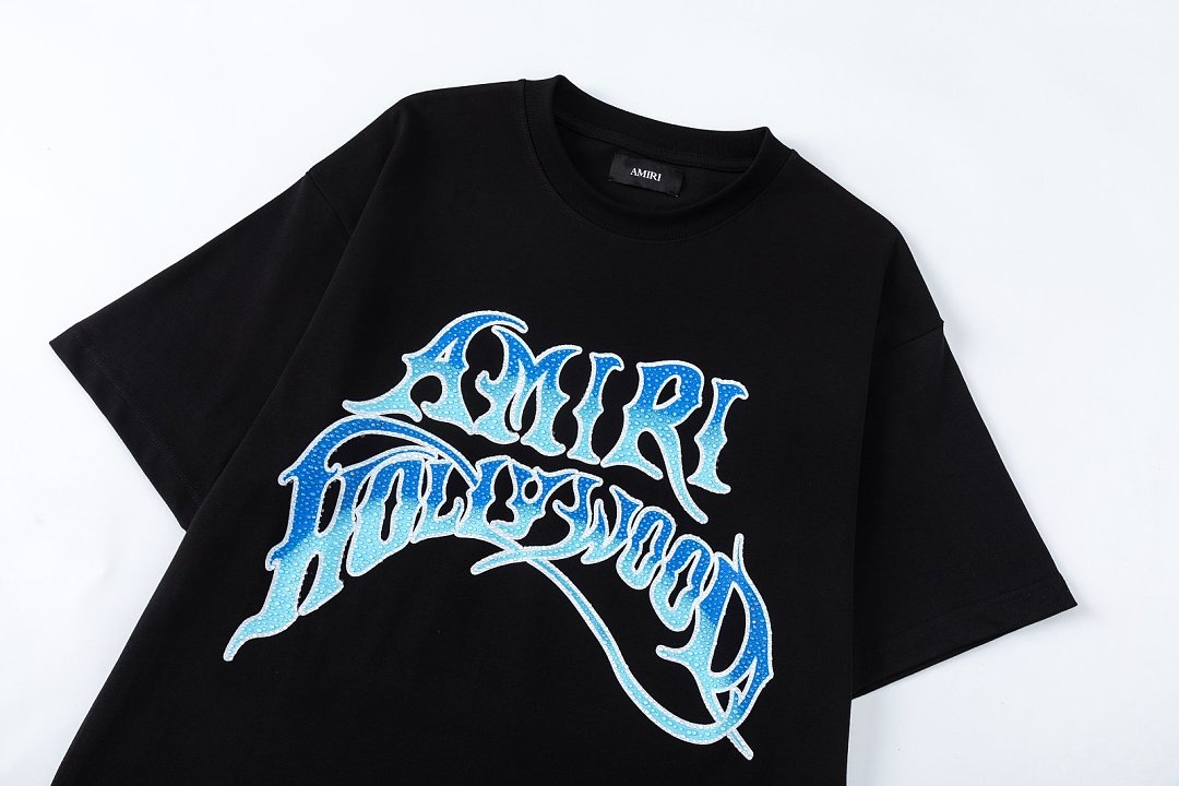 AMIRI Rhinestone-Embellished Logo-Print T-Shirt