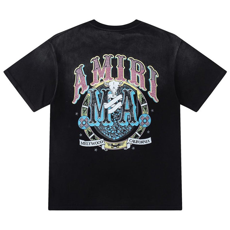 AMIRI American Dream Crystal Relaxed Tee