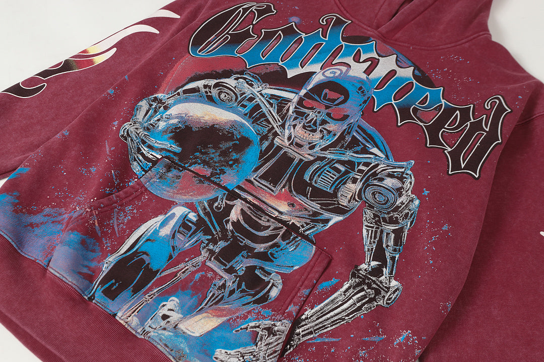 Godspeed Unisex Robot Graphic Hoodies