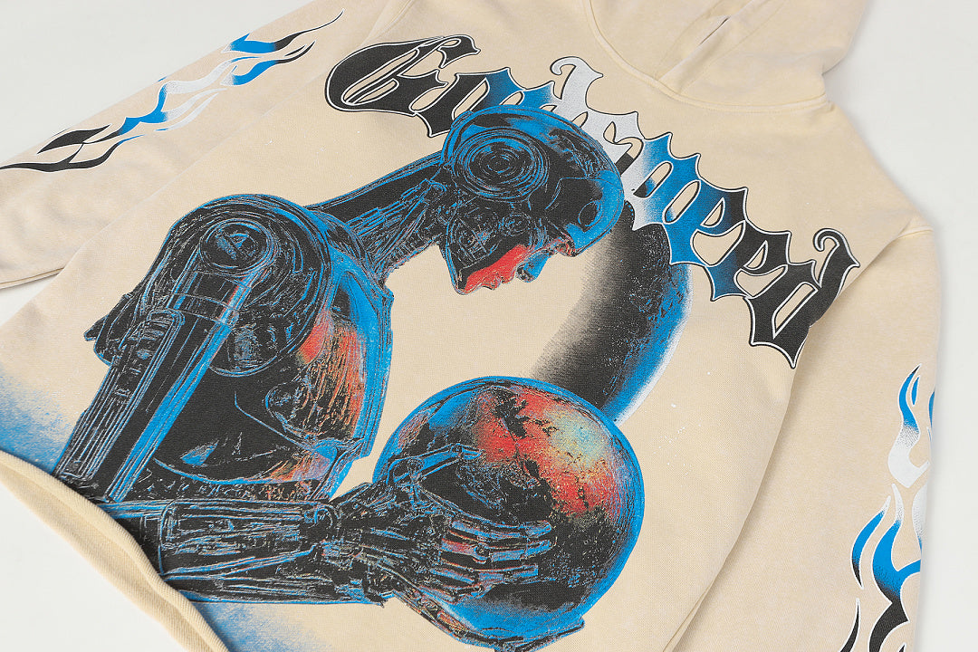 Godspeed Skull Hoodies
