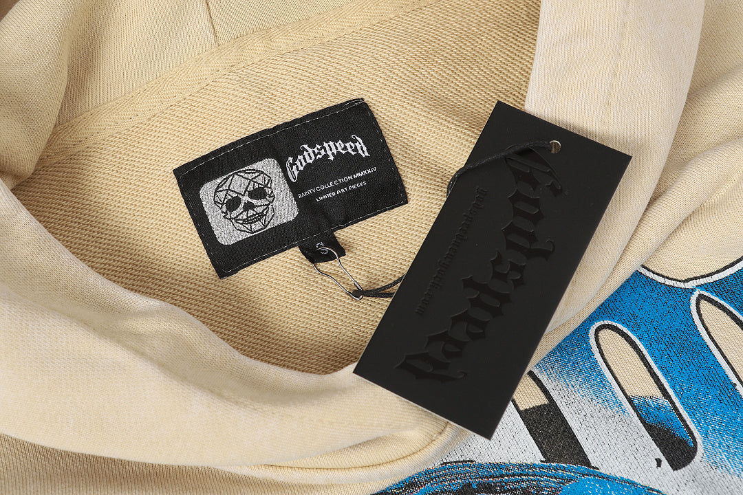 Godspeed Skull Hoodies