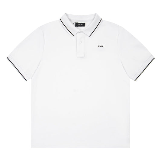AMIRI cotton polo shirt