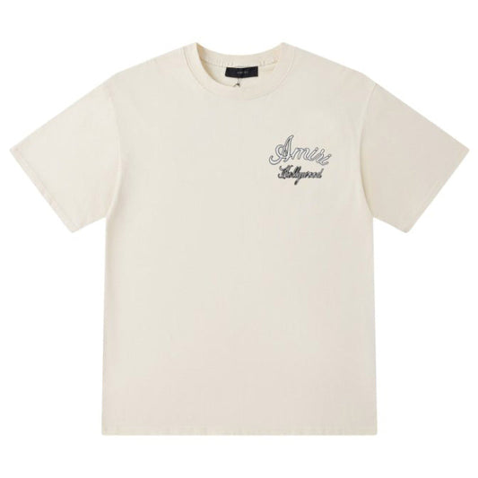AMIRl Embroidered Logo T-Shirts
